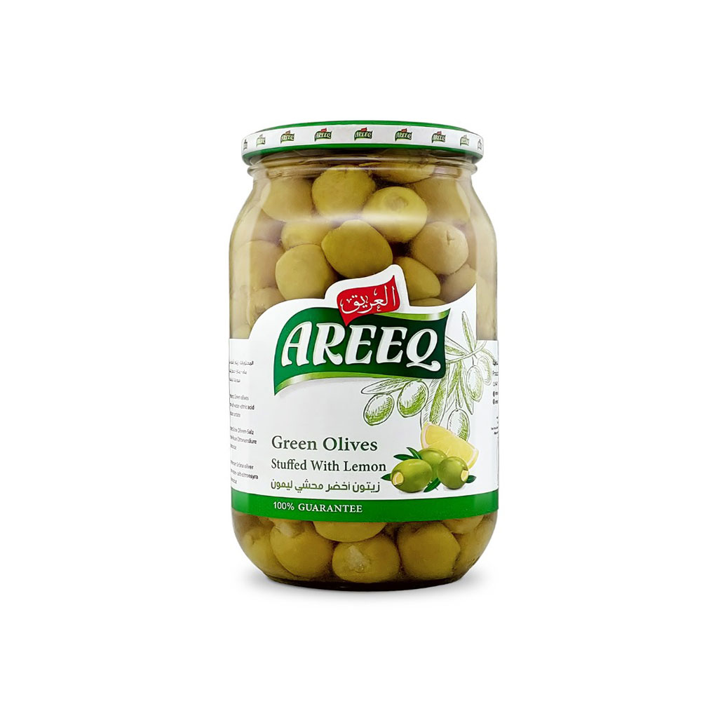 Areeq - Green Olives stuffed with Lemon