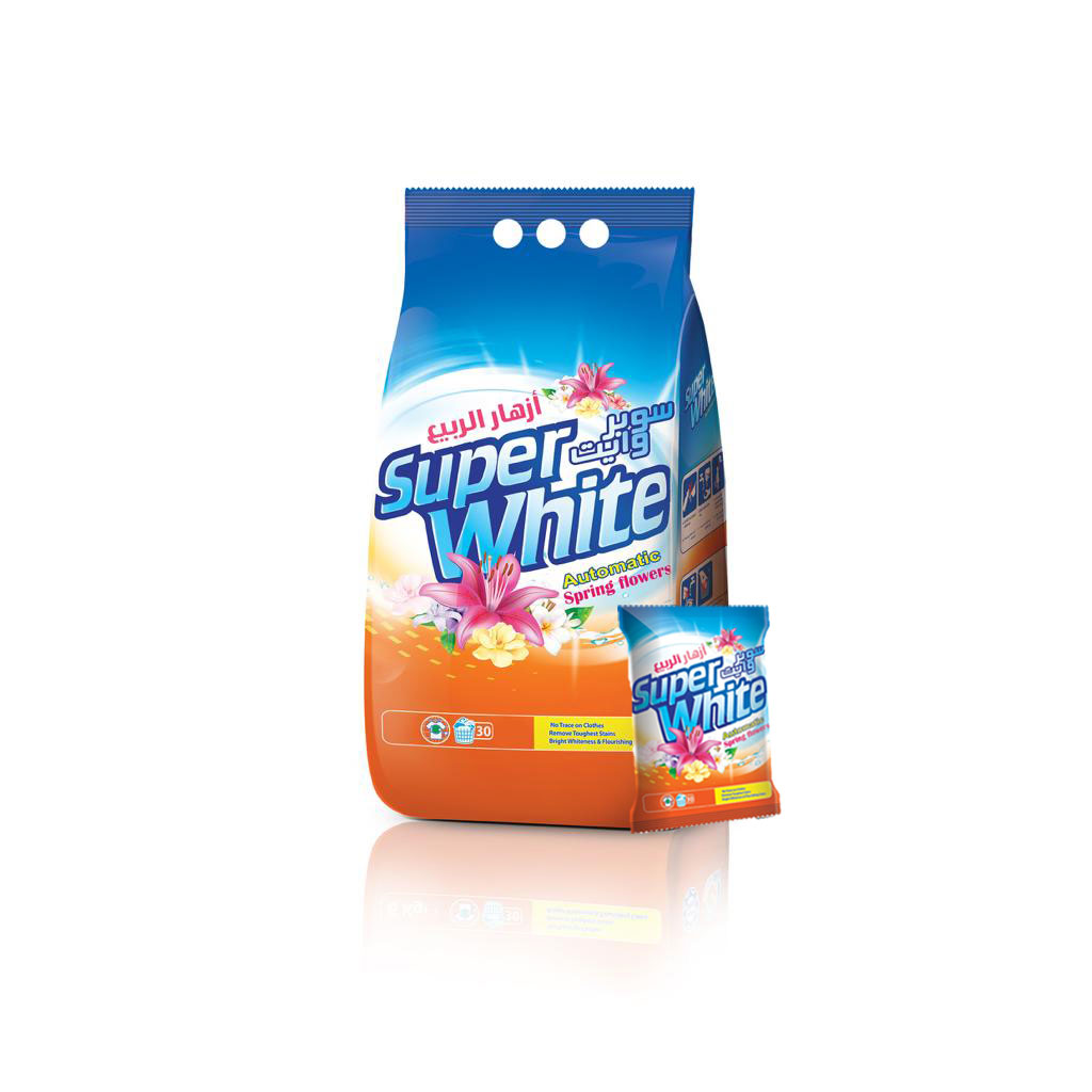 Super White - Laundry Detergent Spring flowers