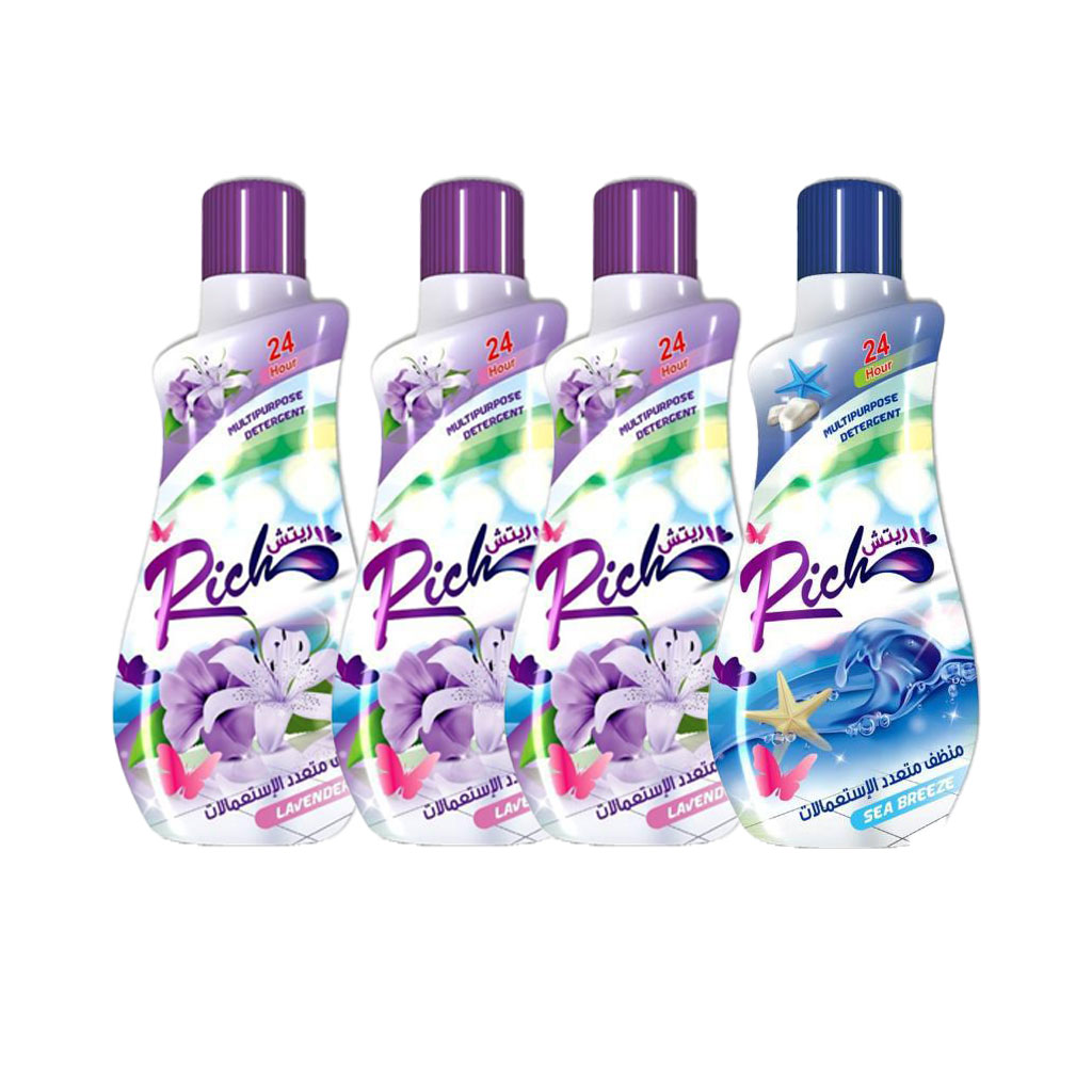 Rich - Multi Purpose Cleaner 900 ml 3 Pcs + 1 free