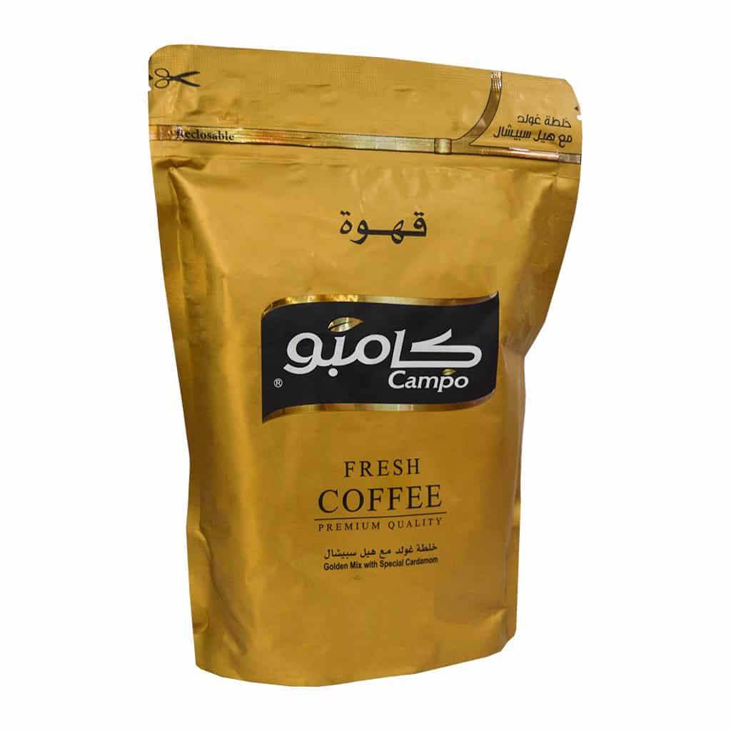 Campo - Fresh Coffee Golden mix with special Cardamom