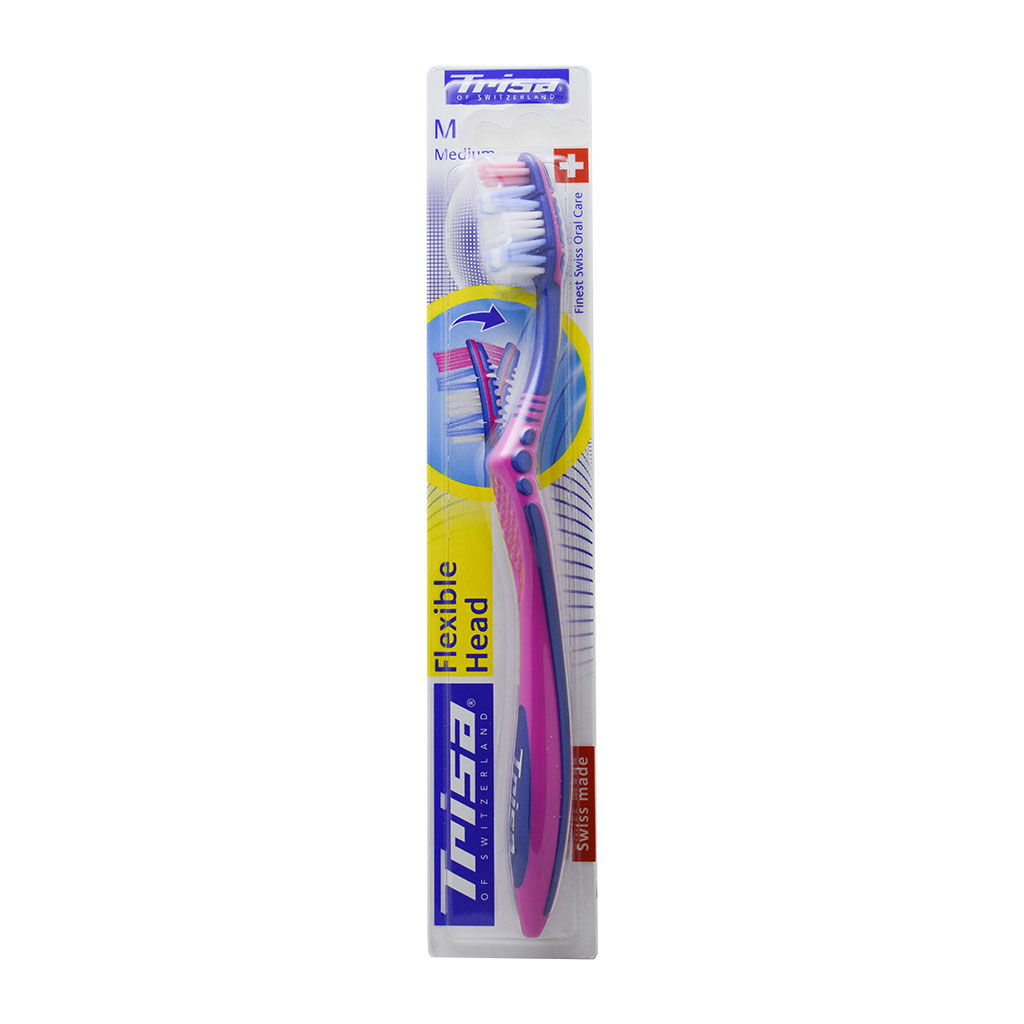 Trisa -Flexible head Tooth Brush Medium