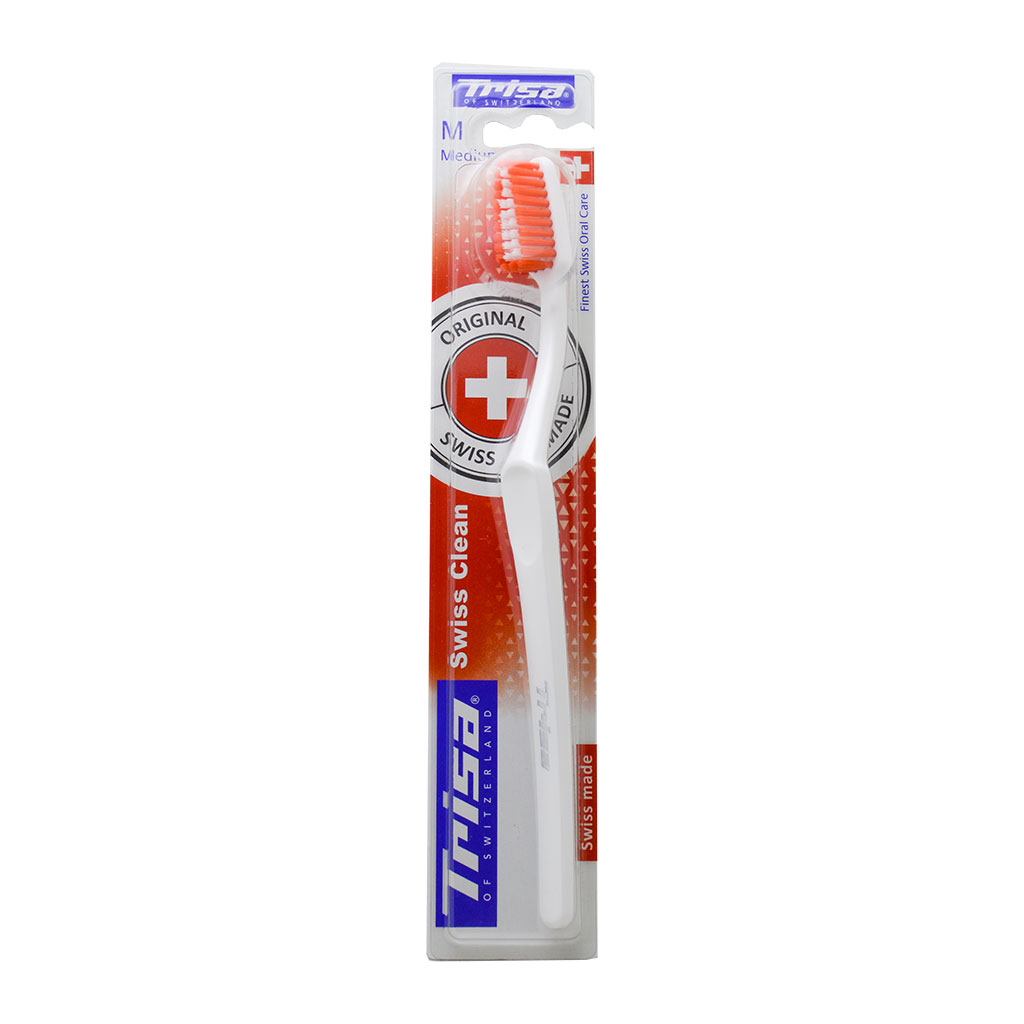 Trisa - Swiss Clean Tooth Brush Meduim