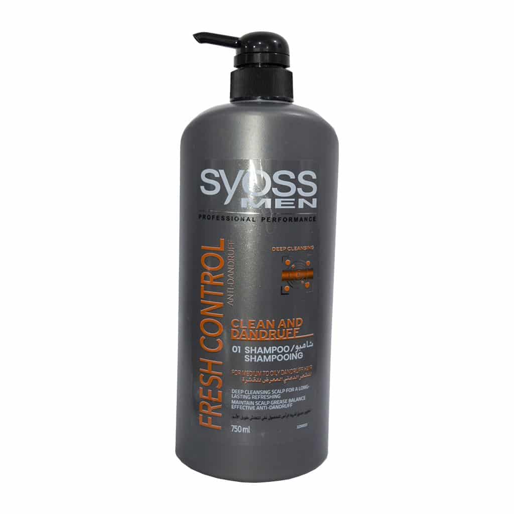 Syoss - Fresh Control Anti Dandruff for Meduim to Oily Dandruff Hair 750 ml