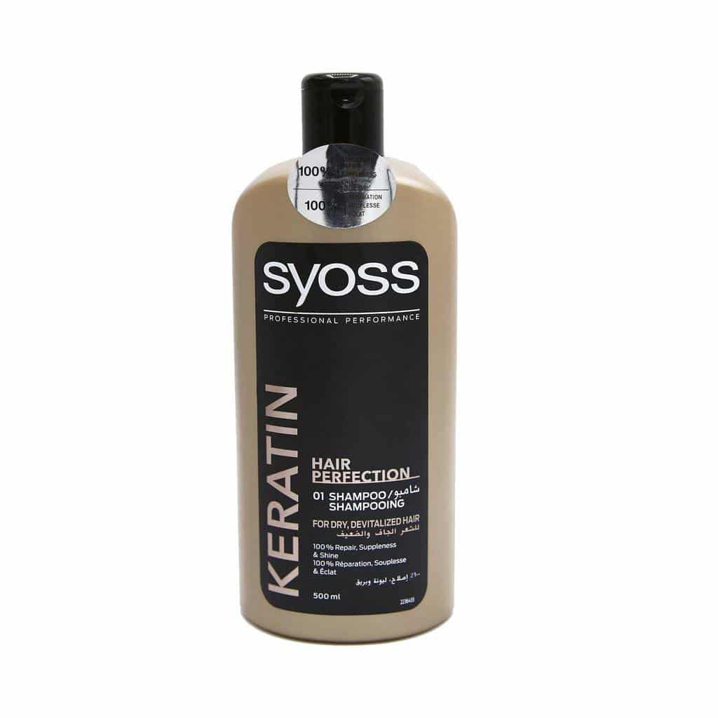 Syoss - Keratin Shampoo Hair Perfection for Dry, Devitalized Hair 500 ml