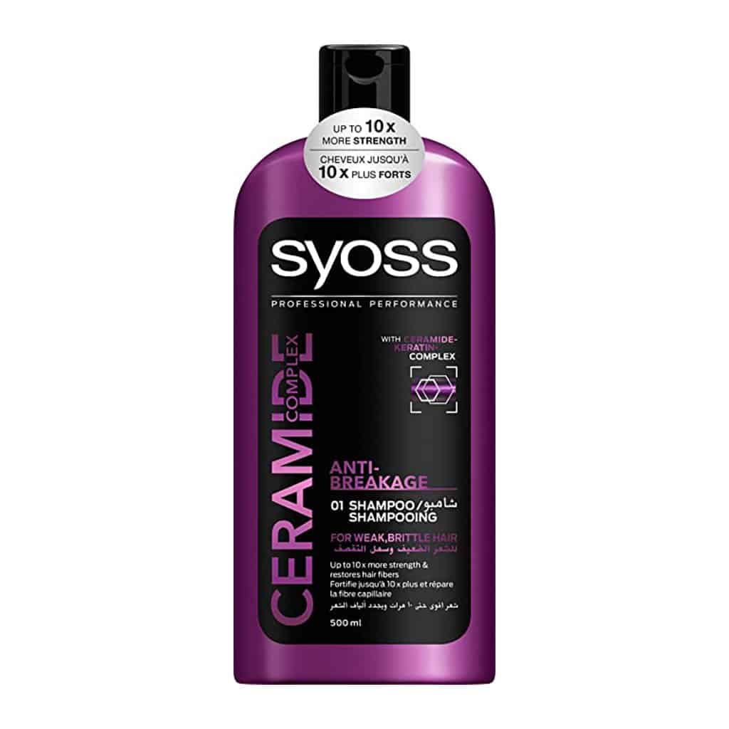 Syoss -Ceramide Complex Shampoo Anti-Breakage for Weak, Brittle Hair 500 ml