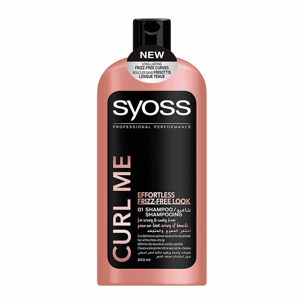 Syoss - Curl Me Shampoo Efortless Frizz-Free Look for Wavy & Curly Hair 500 ml