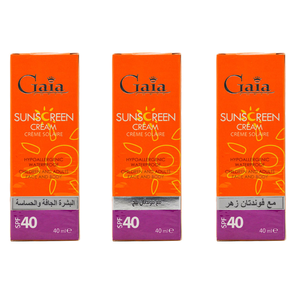 Gaia - Sun screen Cream SPF40 with Make-up 40 ml