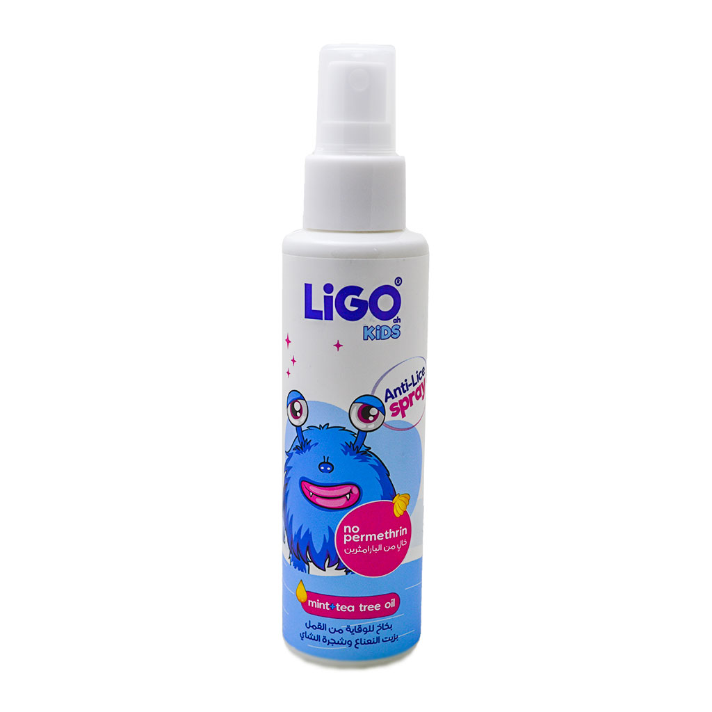 LiGO - Anti - Lice Spray Mint & Tea Tree Oil 125 ml