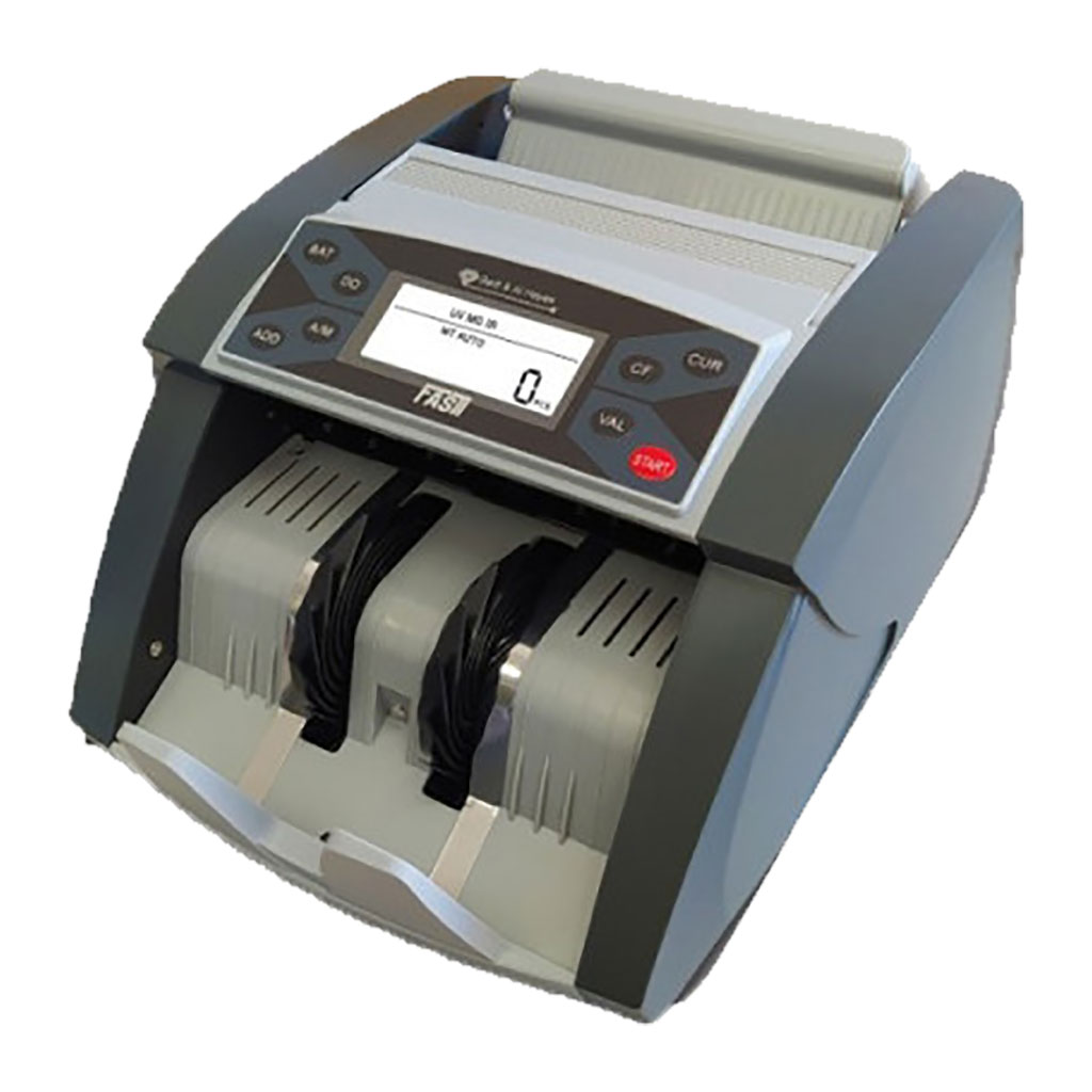 فاستي - عدادة نقود 5116 شاشة LCD أبيض