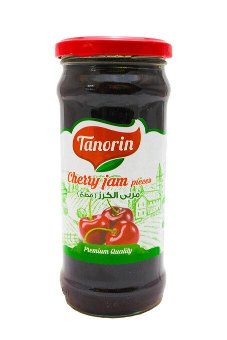 Tanorin - Cherry Jam Glass Jar