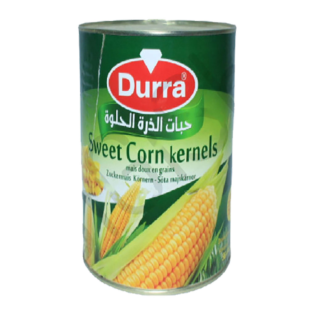 Durra - yellow corn tin