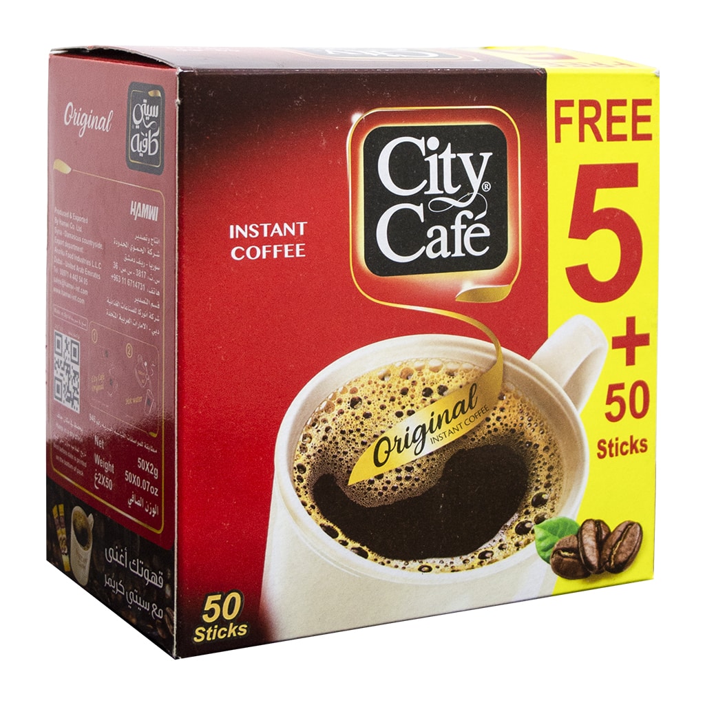 City Café - Original 2 Grams Stick 50 Pack