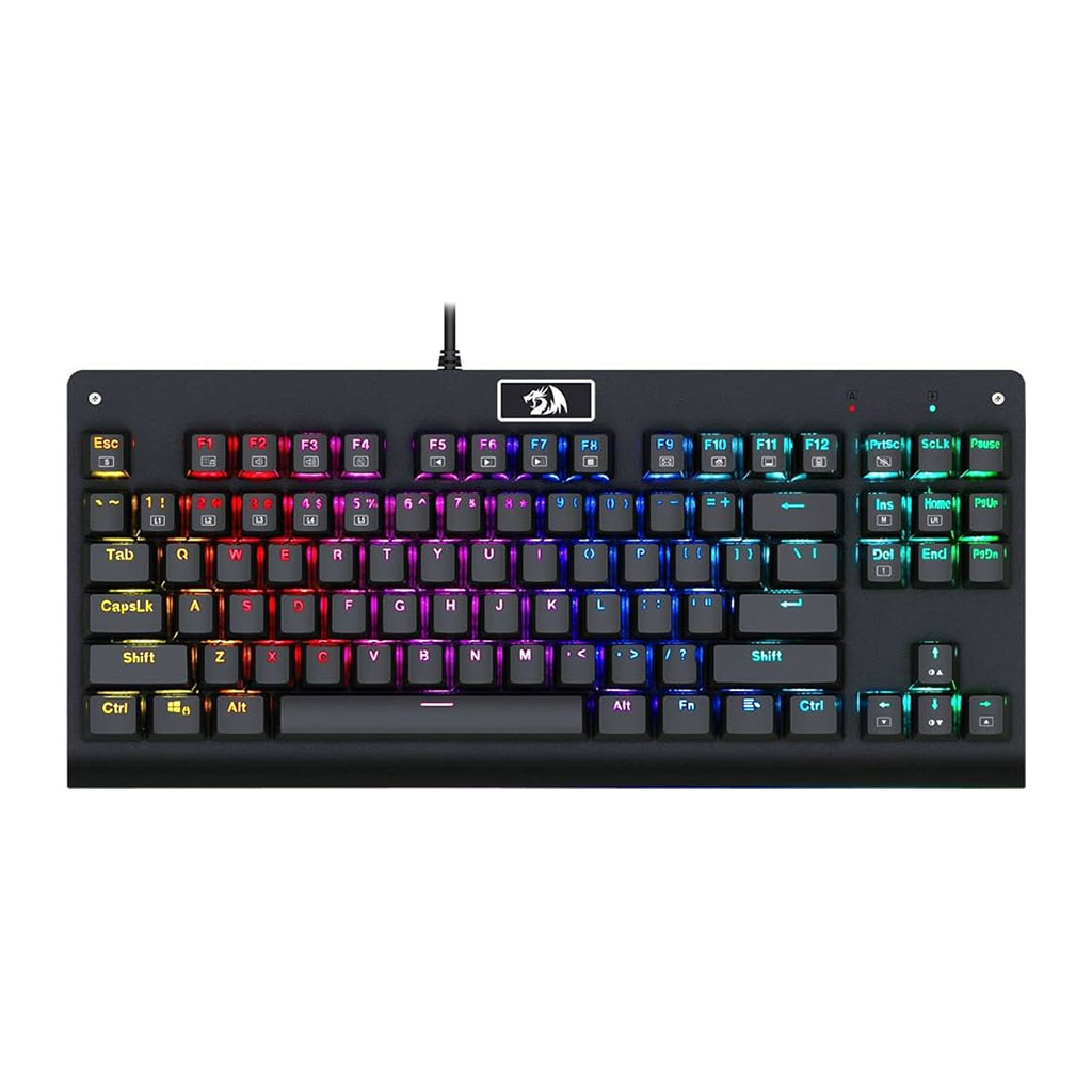 Redragon - RGB Dark AVENGER Mechanical Gaming Keyboard 87 Keys AVENGER K568RGB-2