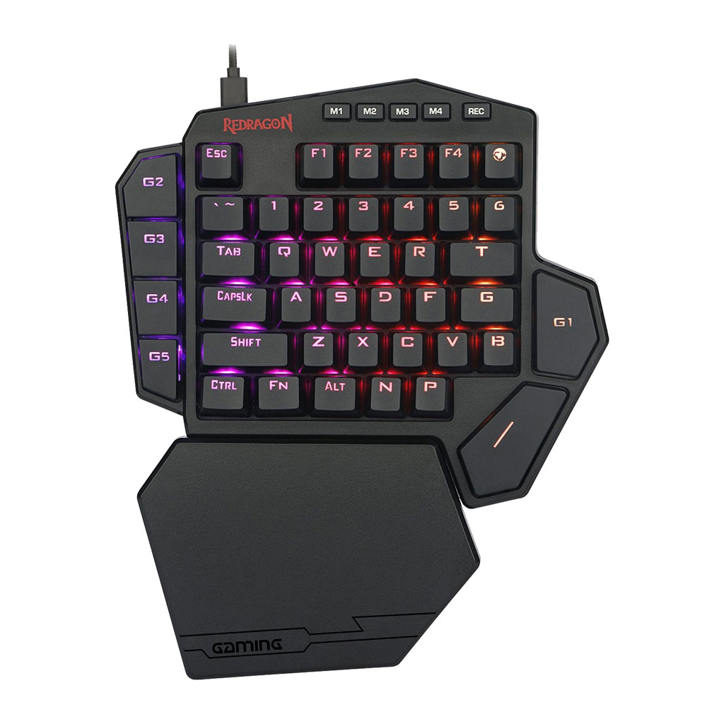 Redragon - DITI One-Handed RGB Mechanical Gaming Keyboard K585