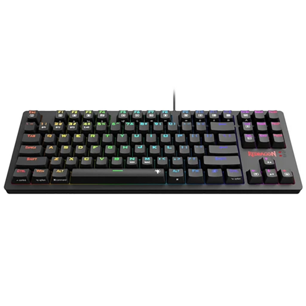 Redragon - RGB LED Backlit Mechanical Gaming Dual Mode Keyboard K598P-KBS