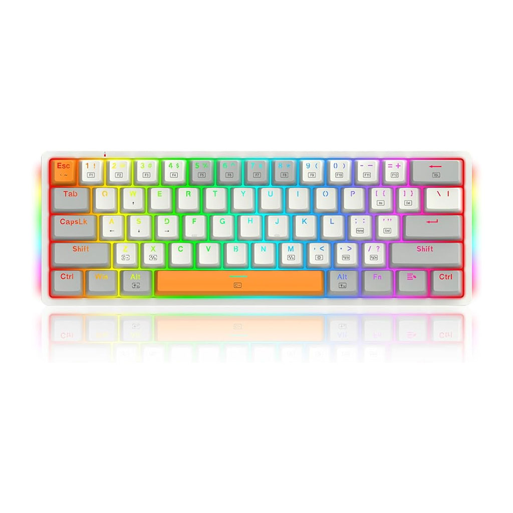 Redragon - Akali K642-RGB Wired Gaming Mechanical Keyboard K642WGO-RGB