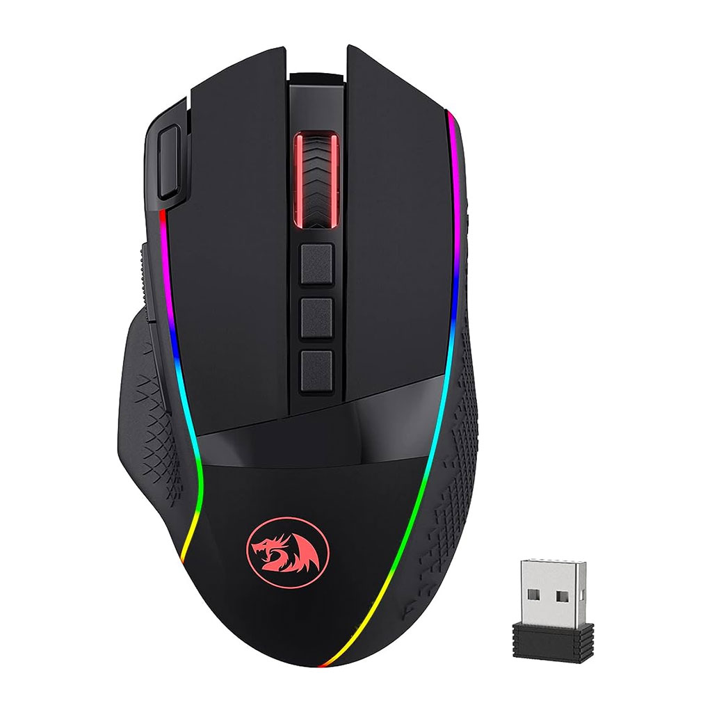 ريدراغون - ماوس ألعاب لاسلكي إف بي إس أسود M988W-RGB