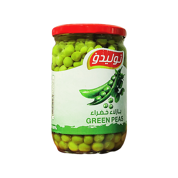 Tolido - Peas Glass 400 Grams