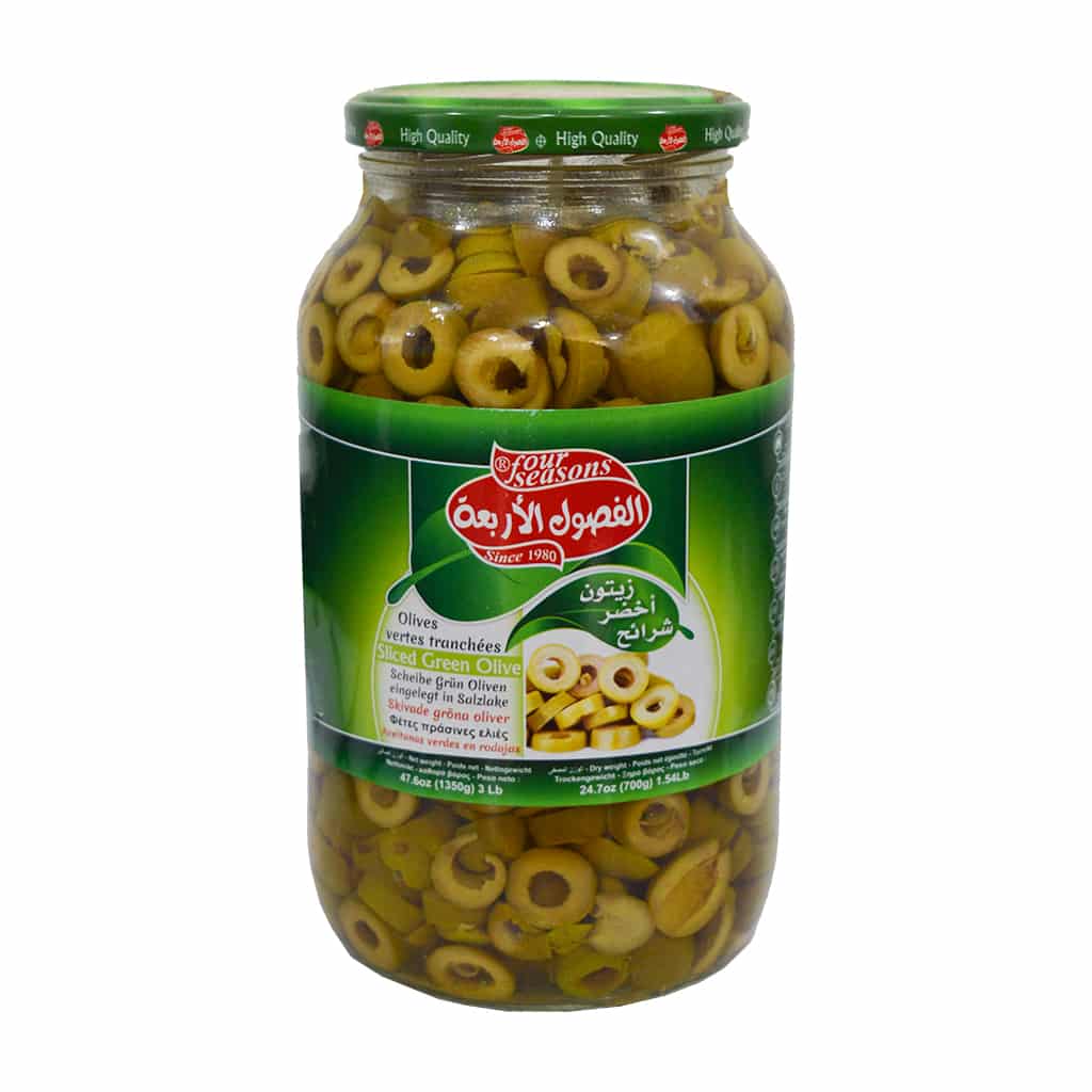 Four Seasons - Sliced Green Olives