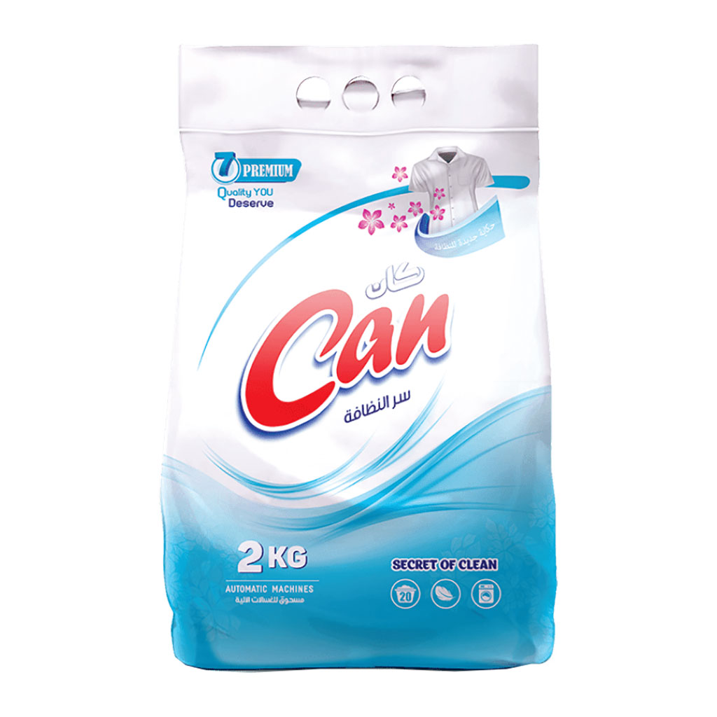 Can - Low Foam Powder Detergent 2 Kg