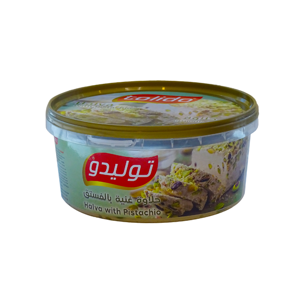 tolido - Halva Tahini With Pistachio 250 Grams