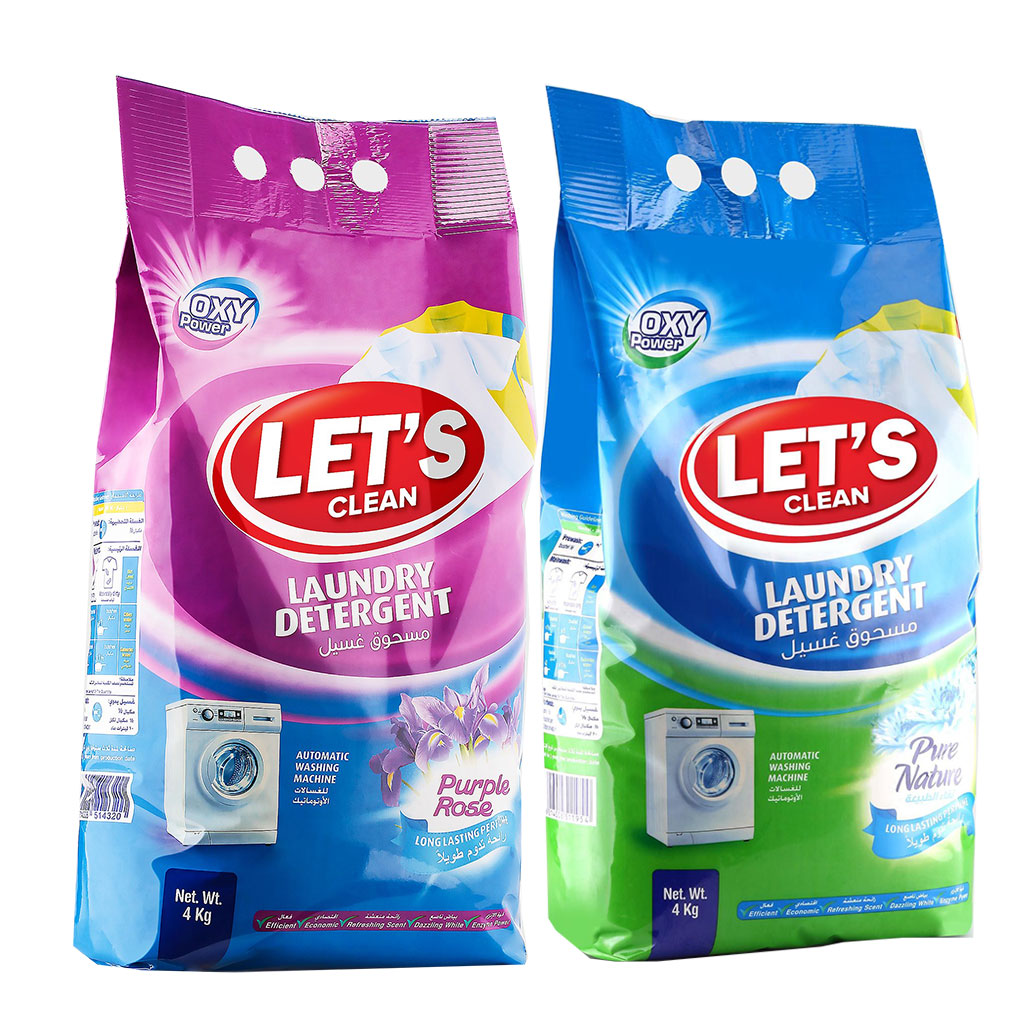 Let's Clean - Laundry Detergent Powder 4 KG