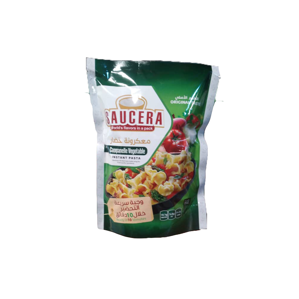 Saucera - Campanelle Vegetable Pasta 150 Grams