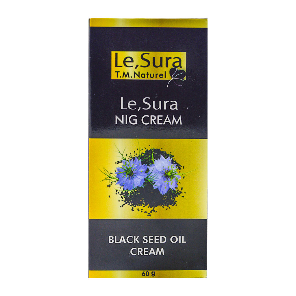LeSura - Black seed oil Cream For eczema & vitiligo 60 Grams