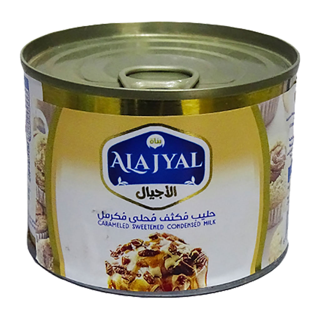 alAjyal - Sweetend Condensed Milk Mecarmel 450 Grams