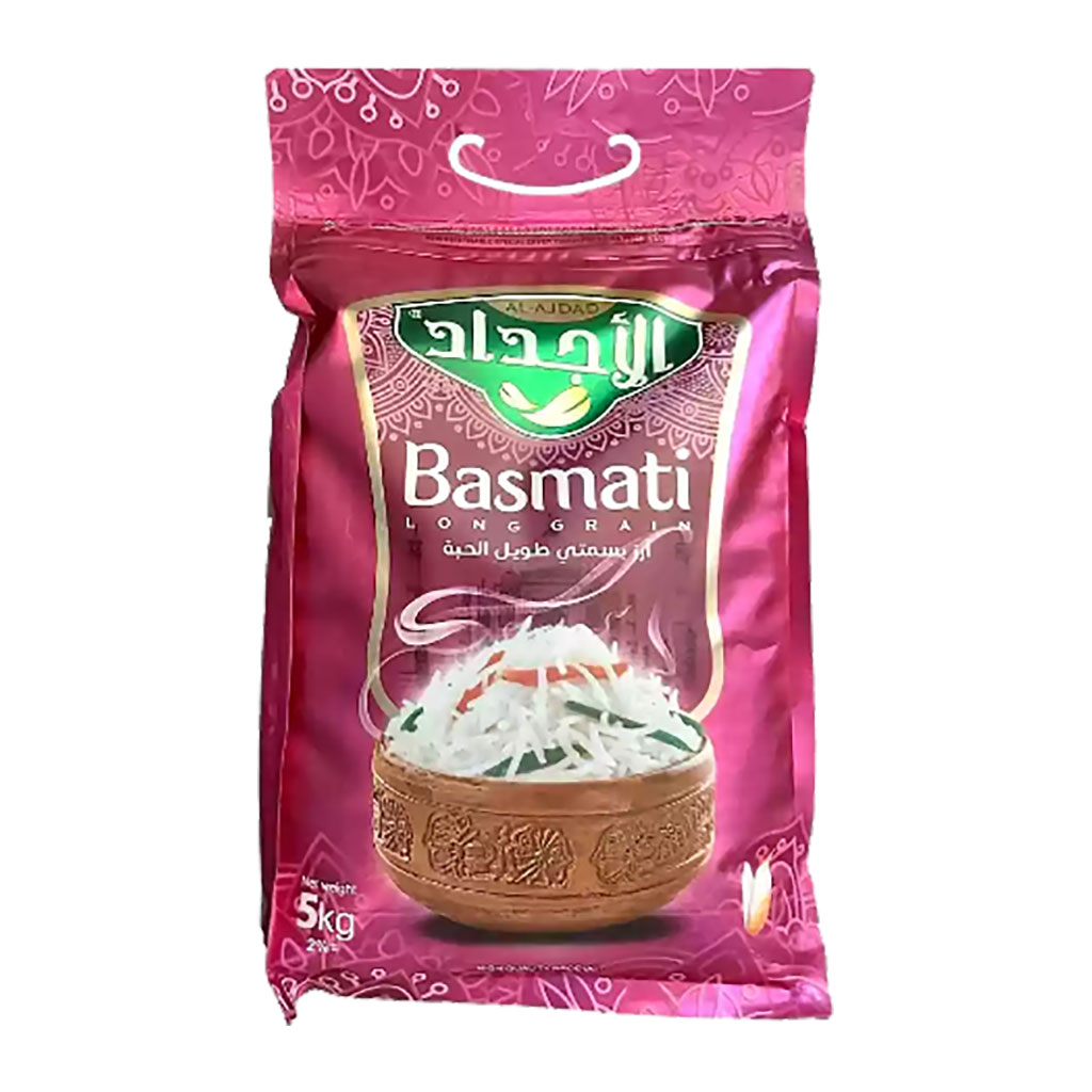 alAjdad - Indian Basmati Creamy Rice 5 Kg