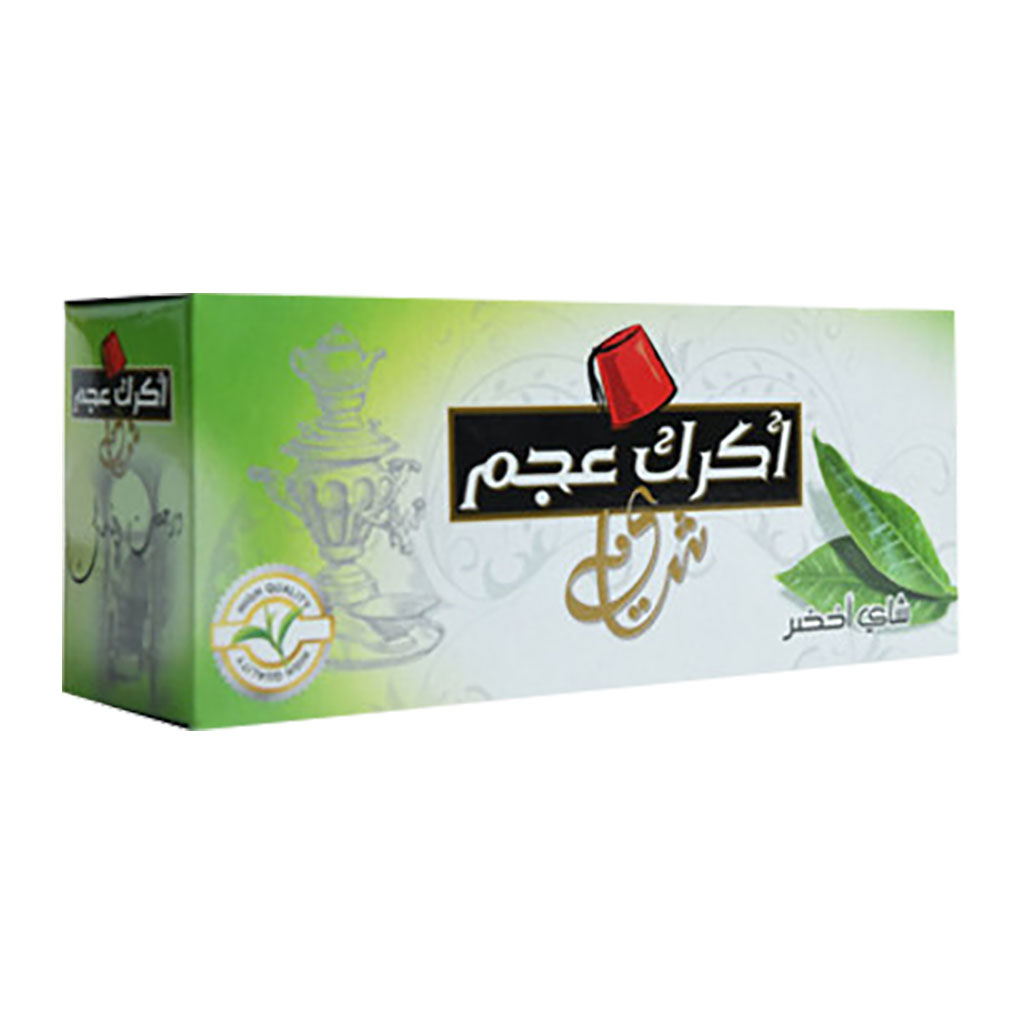 Ukrouk Ajam - Green Tea 25 teabag