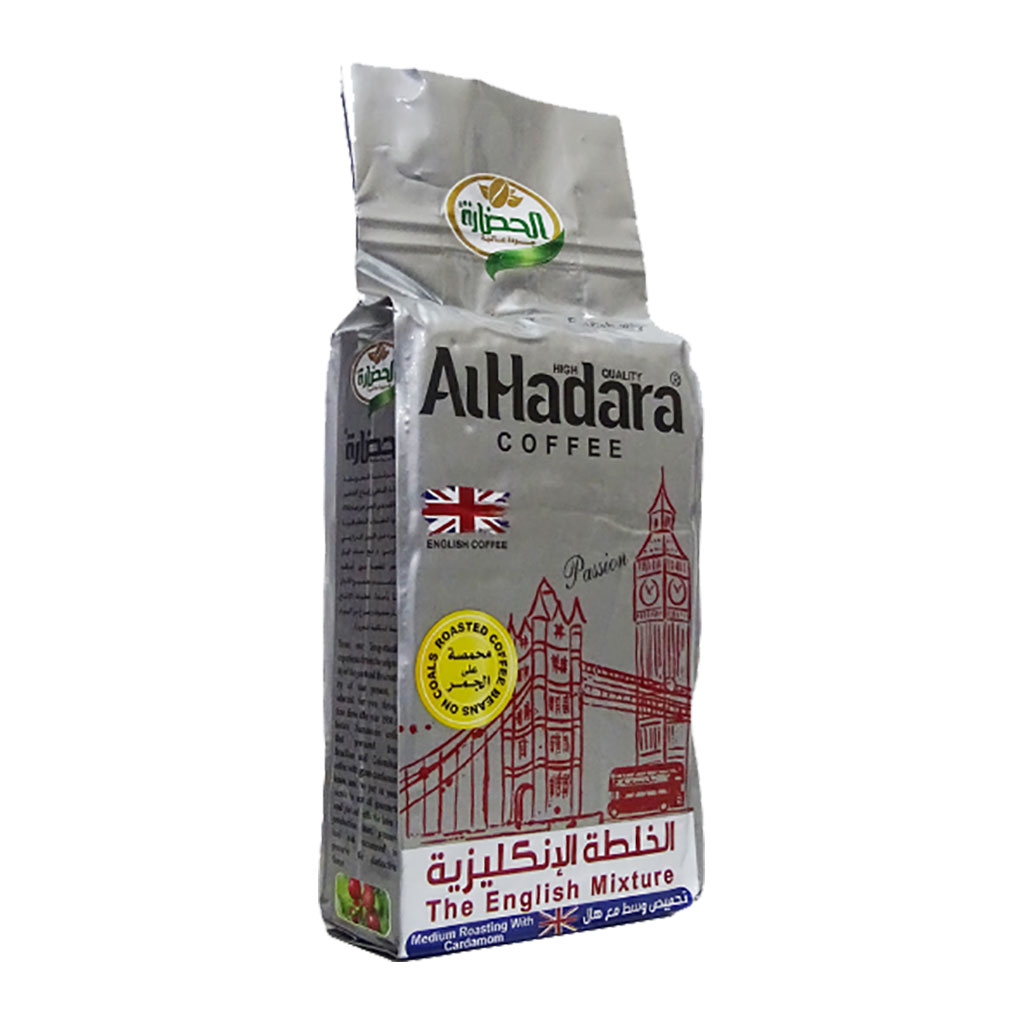 alHadara - English Mix Coffee with Cardamom  500 Grams