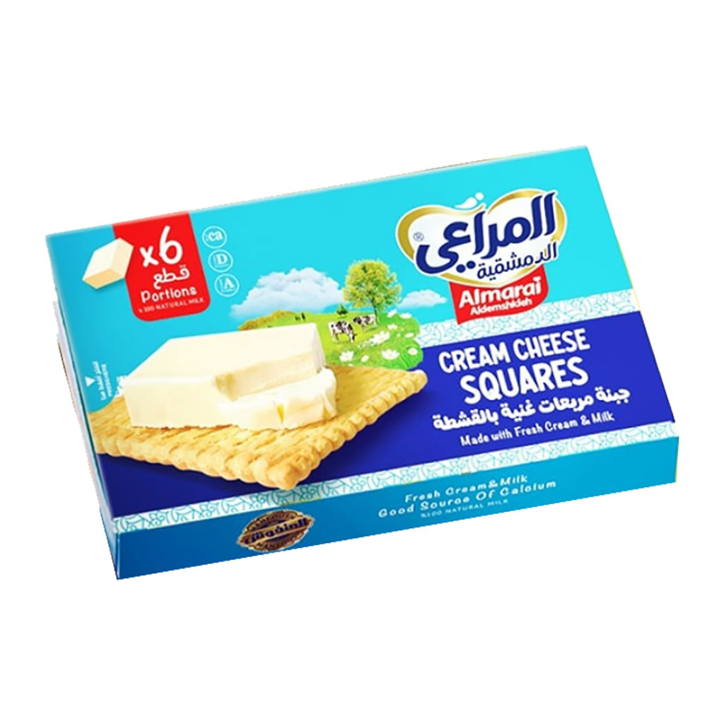 alMarai alDemshkieh - Squares Cheese 180 Grams