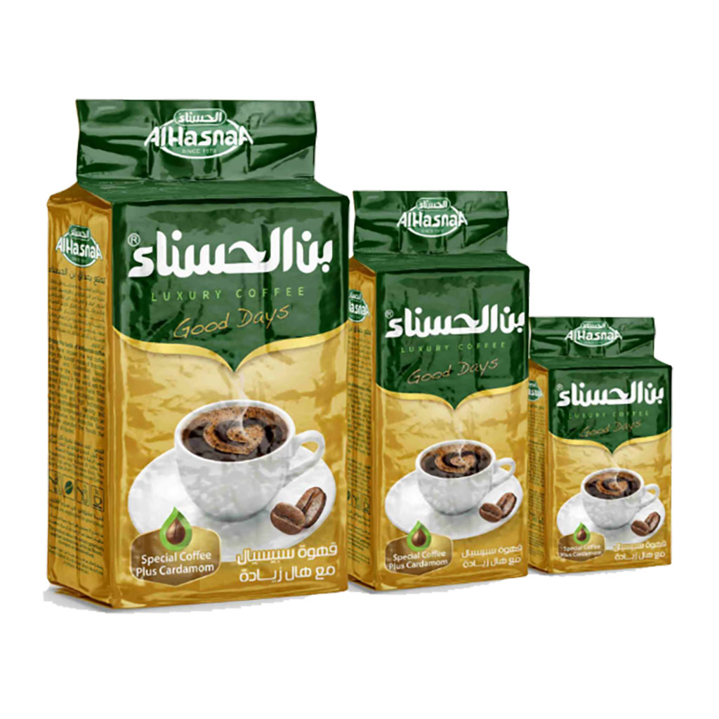 alHasnaA - Special Coffee with Cardamom