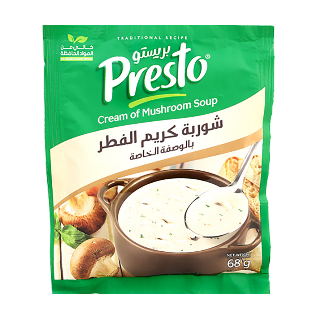 Presto - Cream Mushroom Soup 68 Grams