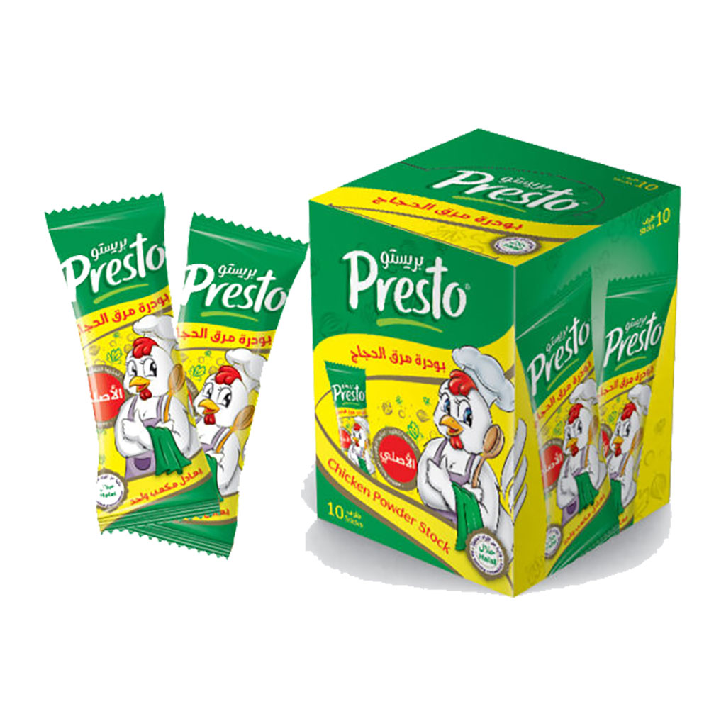 Presto - Chicken Stock Powder 10 Sachets