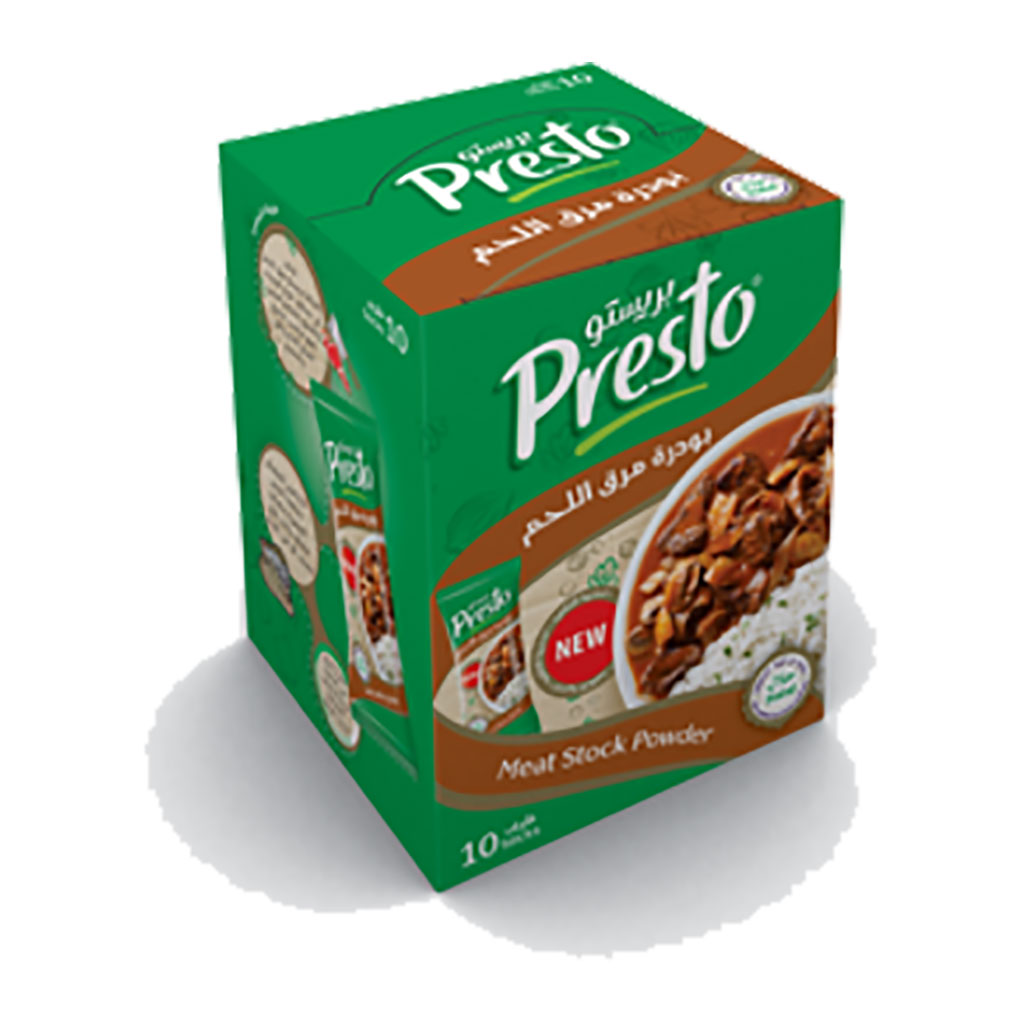 Presto - Meat Stock Powder 10 Sachets