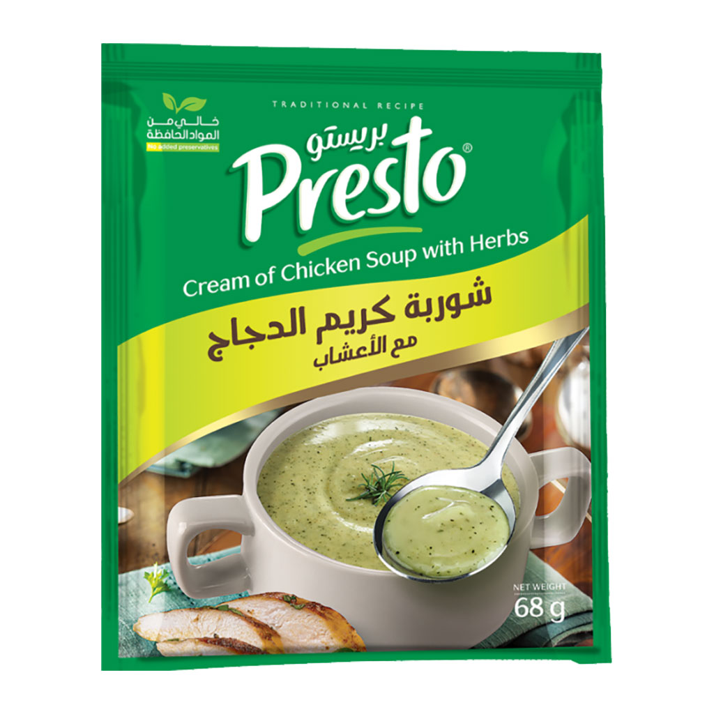 Presto - Cream Chicken Soup with Herbs 68 Grams