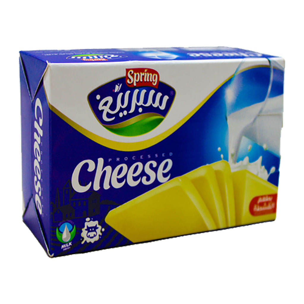 Spring - Cheddar Processed Cheese 350 Grams