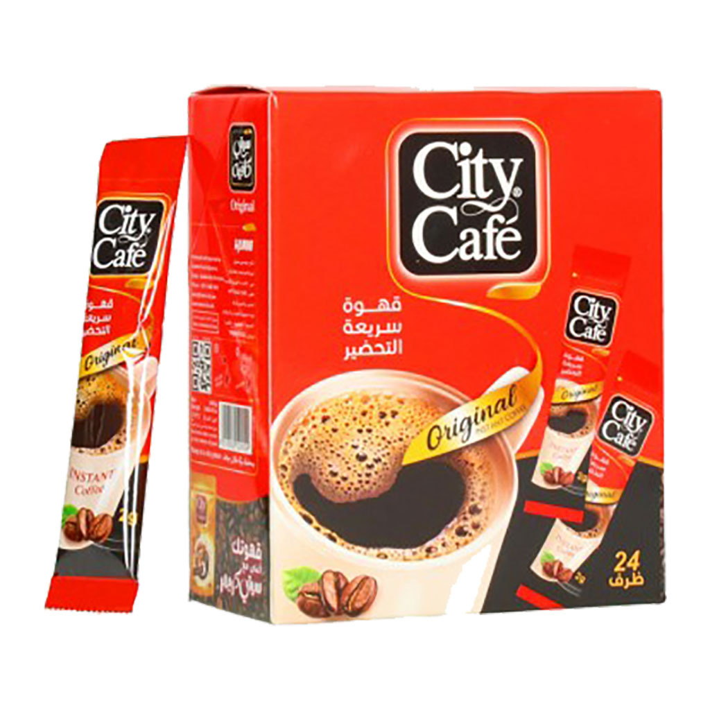 City Café - Instant Coffee 2 Grams 24 Sachets