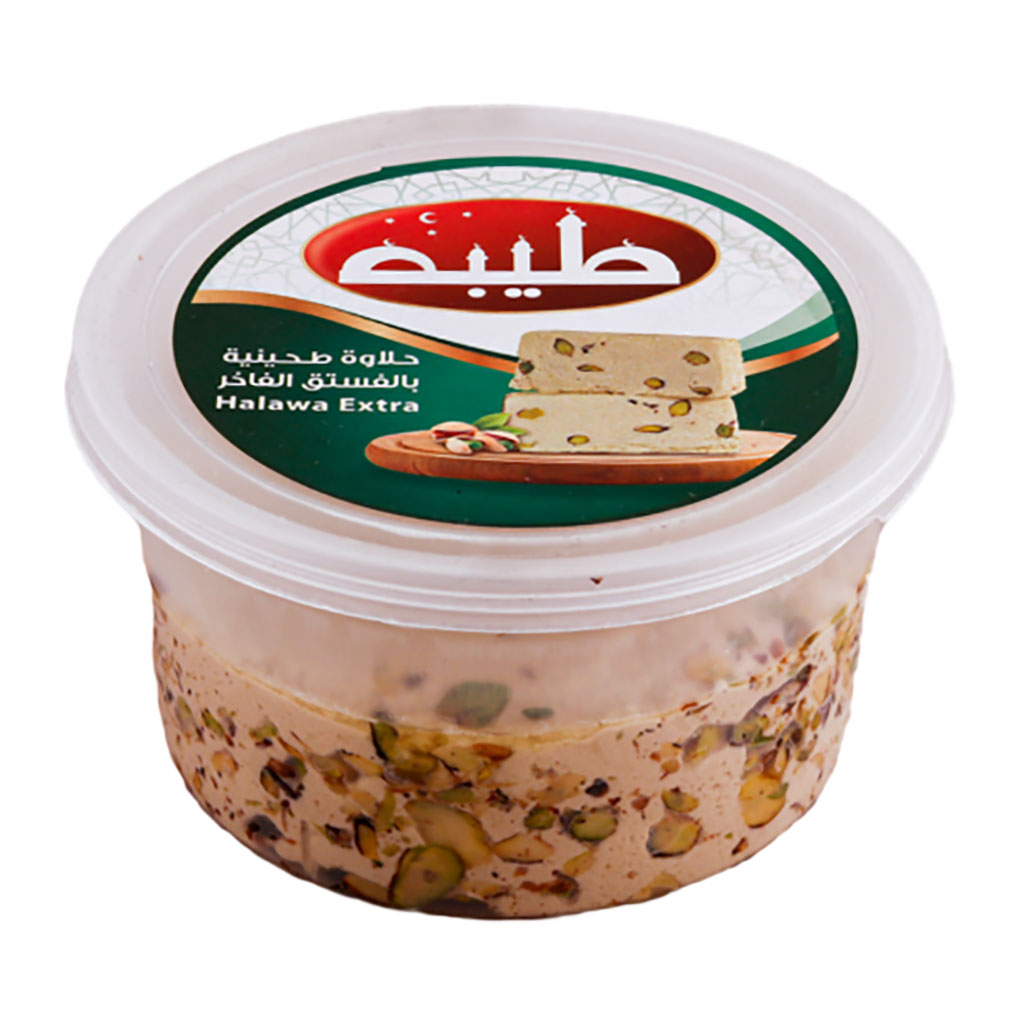 Teba - Halawa with Pistachio Extra 400 Grams