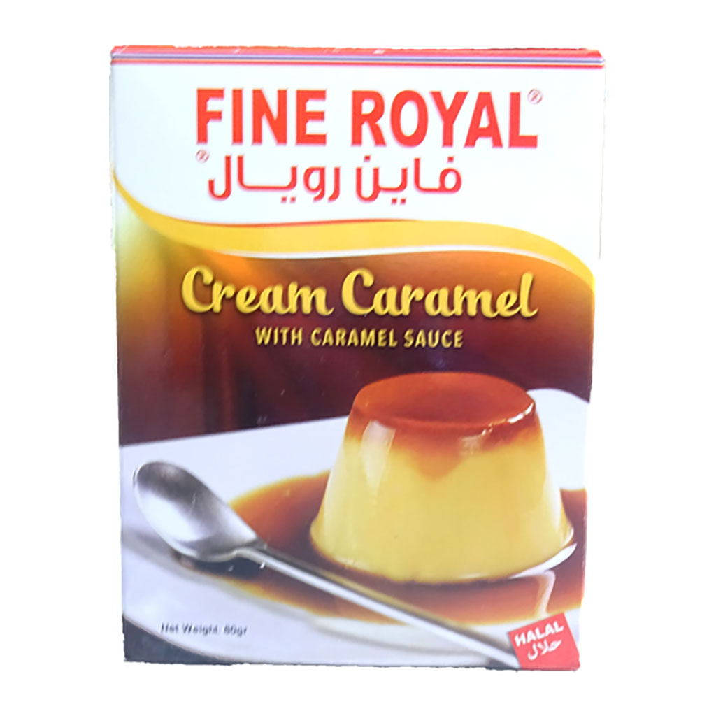 Fine Royal - Cream Caramel 80 Grams