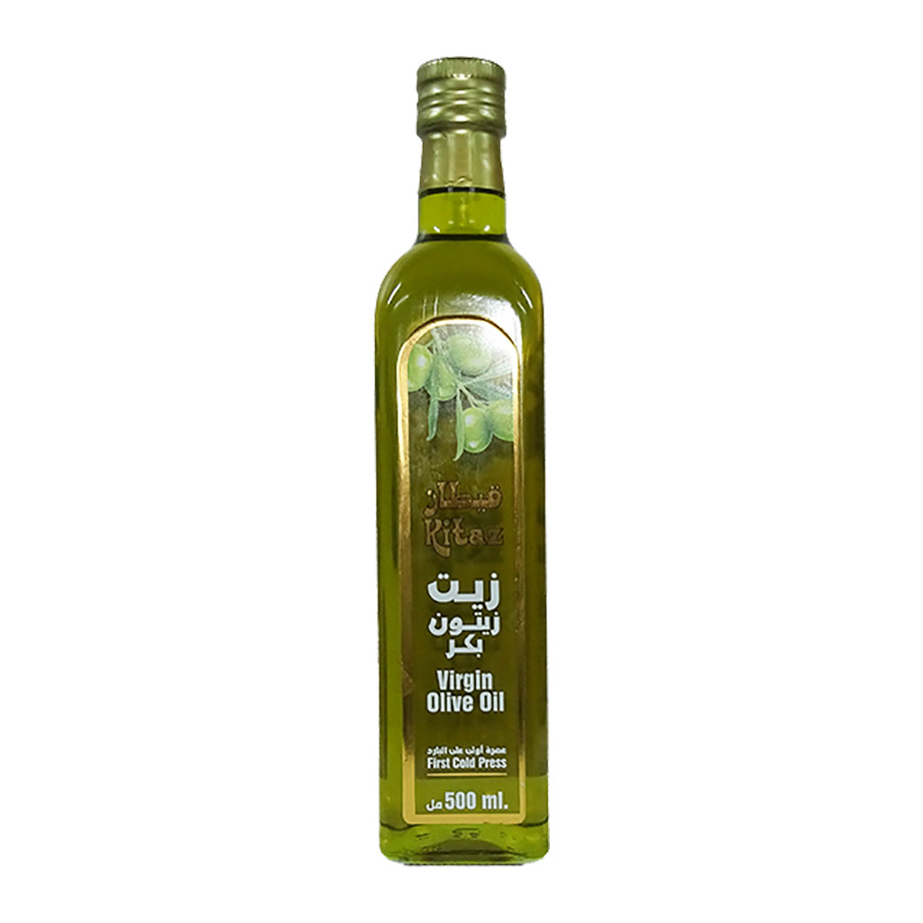 قيطاز - زيت زيتون زجاج 500 مل