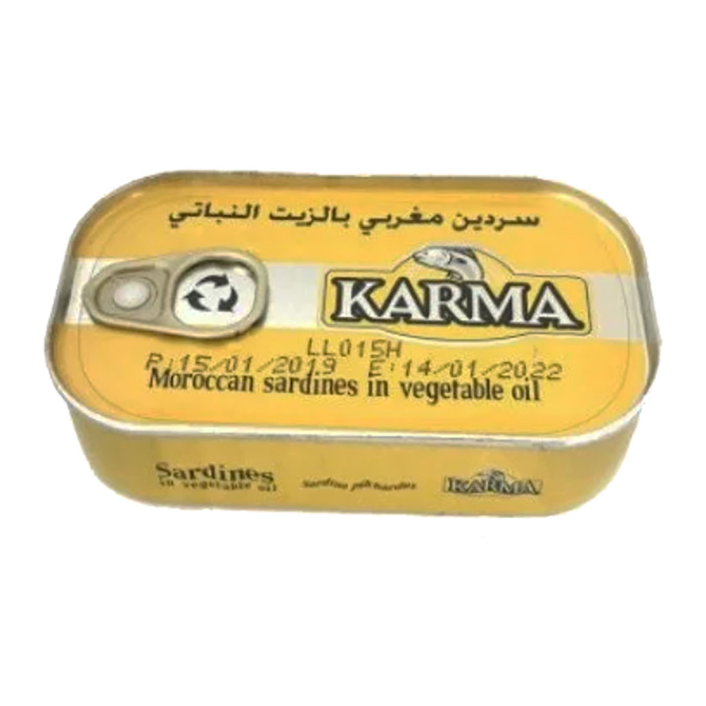 Karma - Moroccan Sardines in vegetable oil