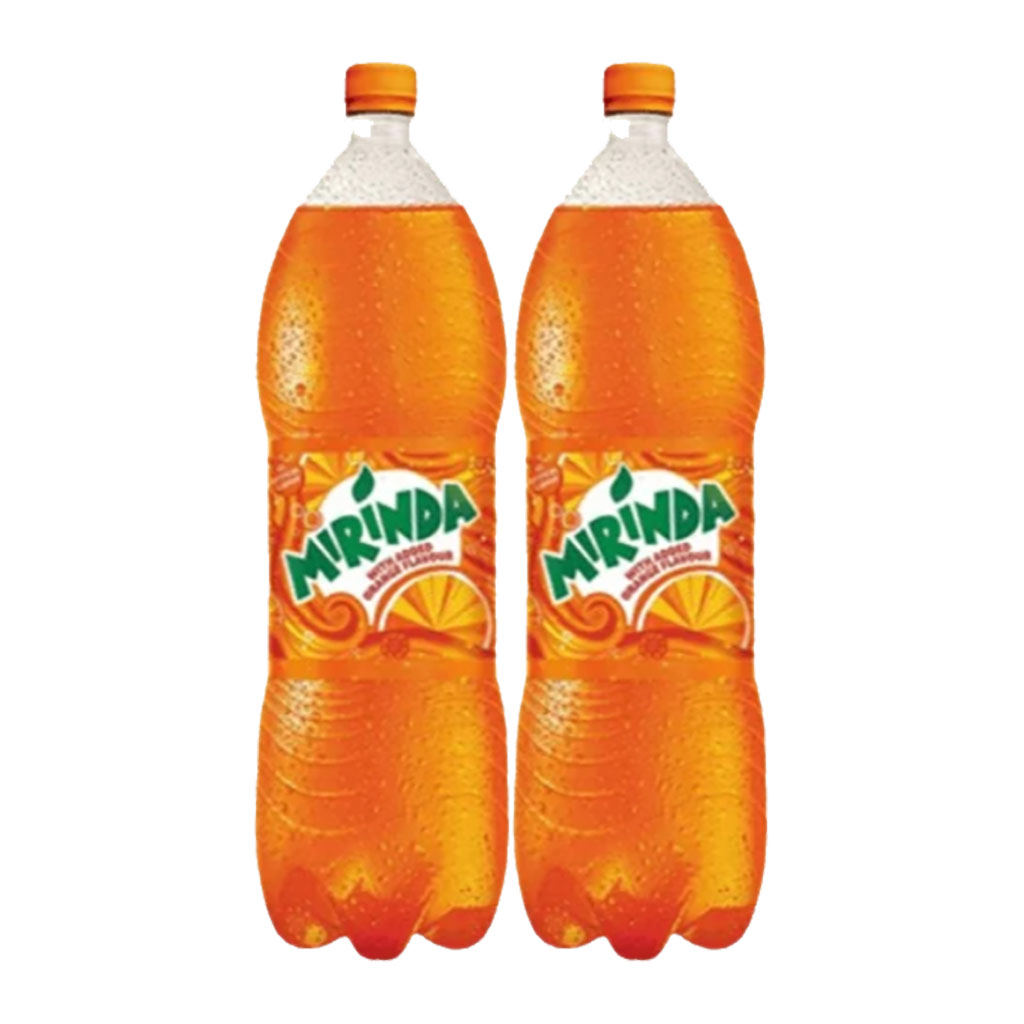 Mirinda - Carbonated Soft Drink 2.25 Liter 2 pcs