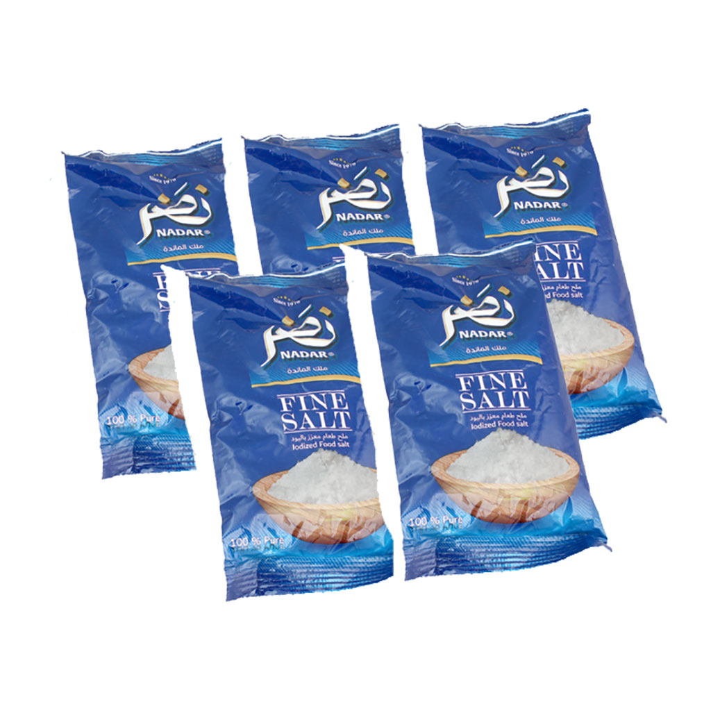 Nadar - Salt 250 Grams 5 pcs