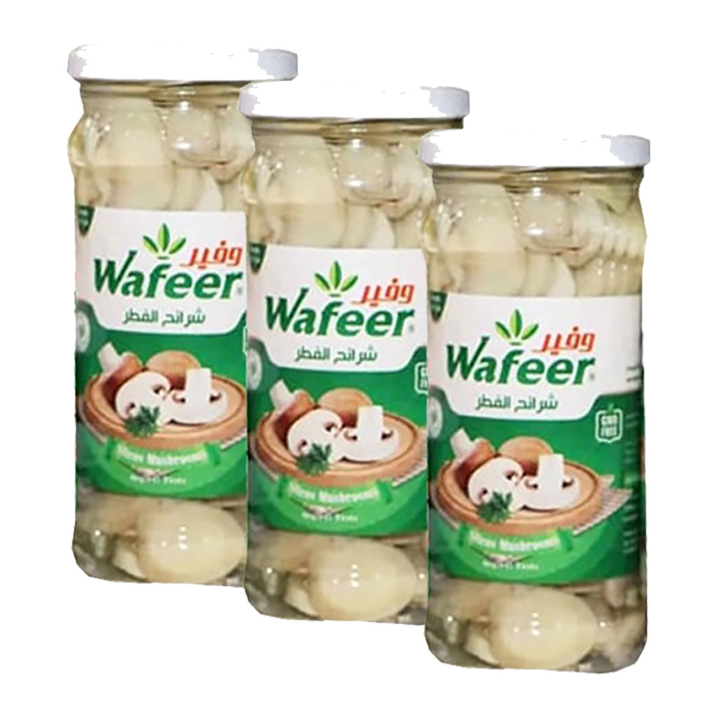 Wafeer - Mushroom Glass 170 Grams 3 pcs