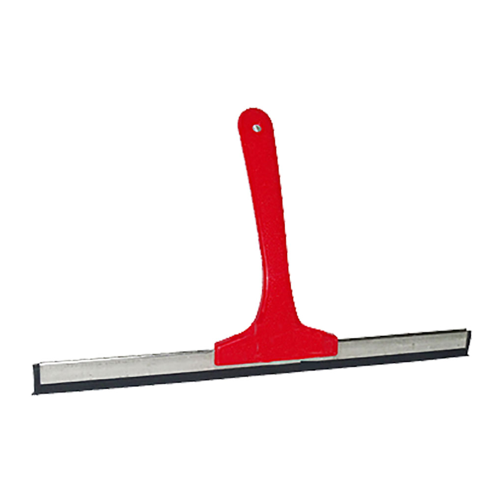 Window Squeegee With Red Handle