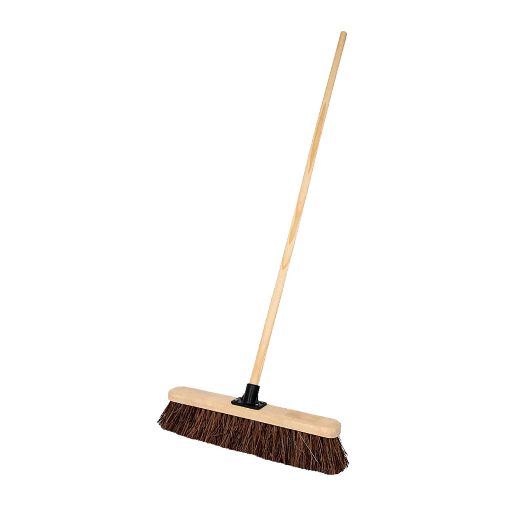 Stiff Broom And Handle