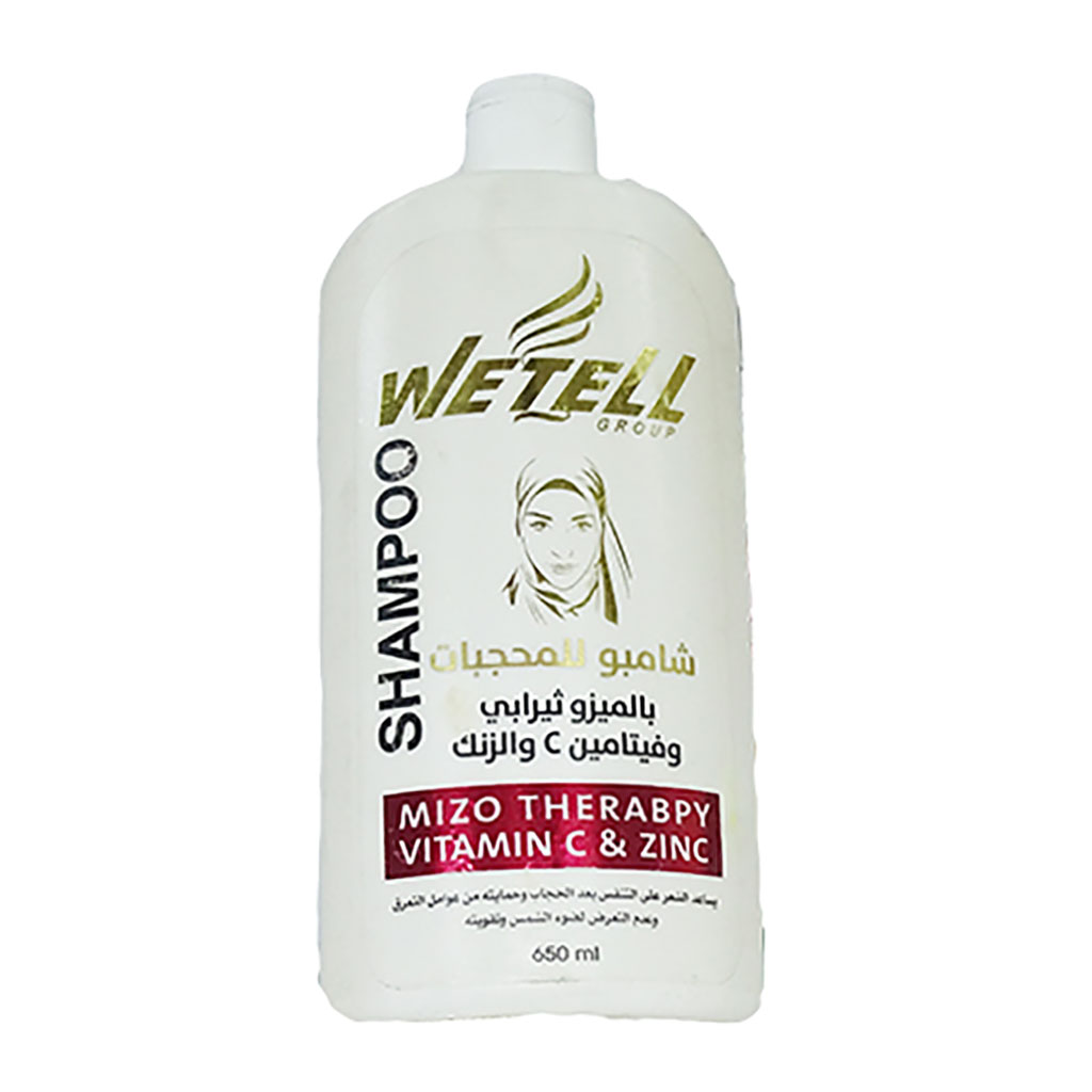 Wetell - Shampoo Mizo Therabpy Vitamin C & Zinc 650 ml